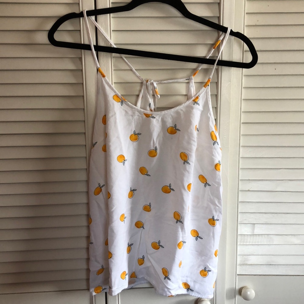 White tank top